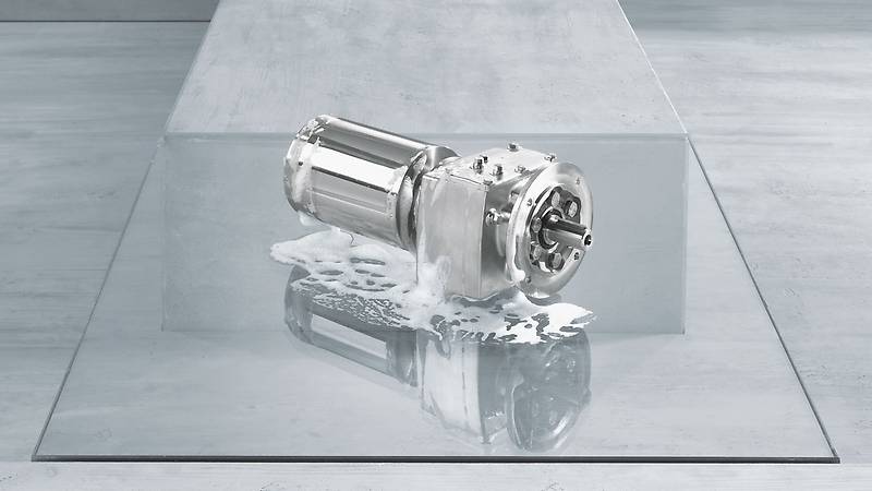 缝制Eurodrive不锈钢齿轮装置